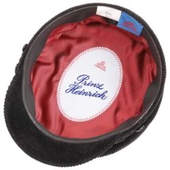 Prinz Heinrich Cord Schildmütze By Hammaburg -Hut Shopping Prinz Heinrich Cord Schildmuetze by Hammaburg schwarz.55410 2rf4