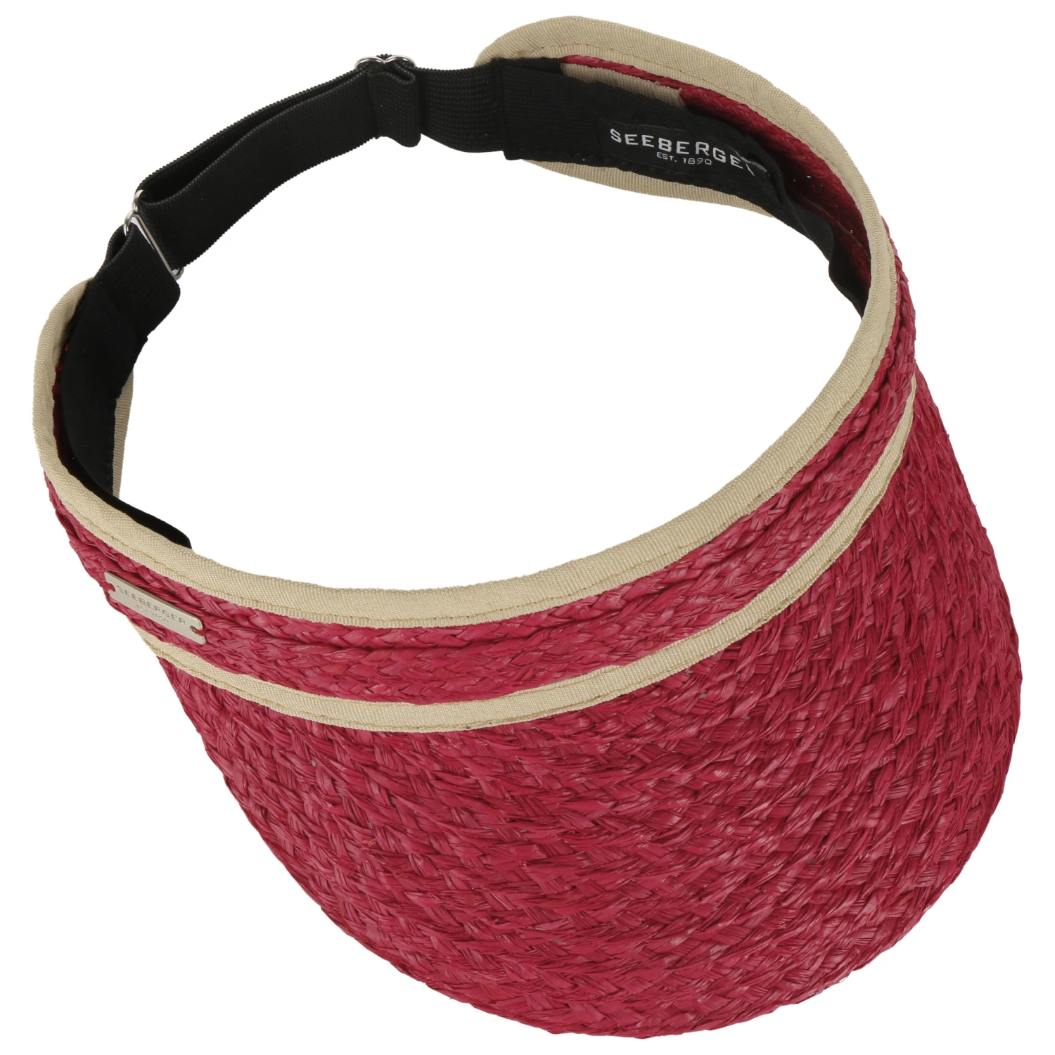 Raffia Schild Visor By Seeberger 6 Raffia Schild Visor By Seeberger – Bild 6