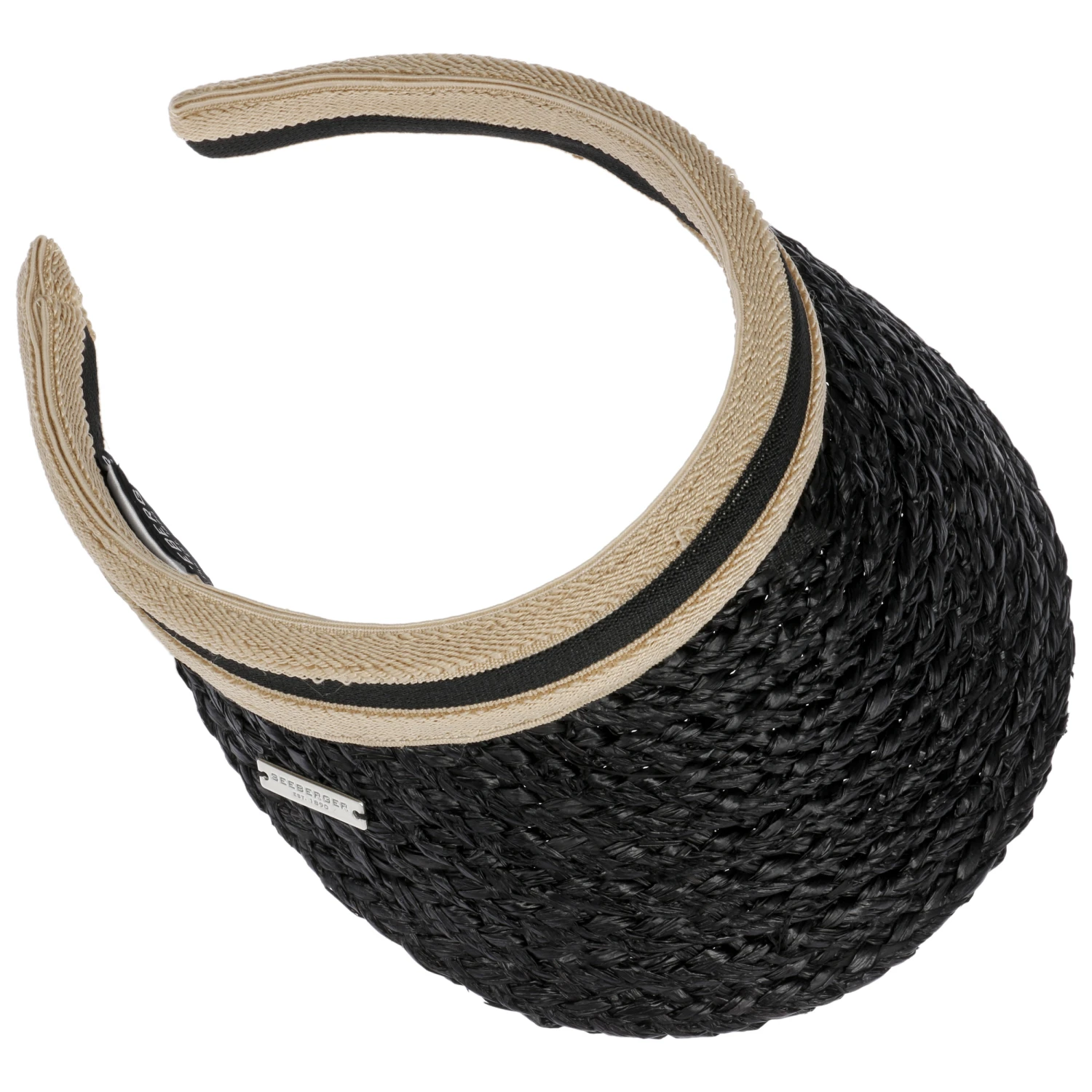 Raffia Sonnenvisor By Seeberger 2 Raffia Sonnenvisor By Seeberger – Bild 2