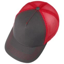 Rapper Canvas Trucker Cap -Hut Shopping Rapper Canvas Trucker Cap grau rot.56771 1rf181
