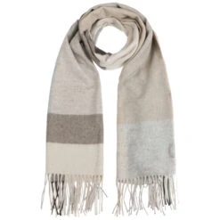 Recycled Cashmere Mix Karoschal By Fraas -Hut Shopping Recycled Cashmere Mix Karoschal by Fraas beige.57422 rf15