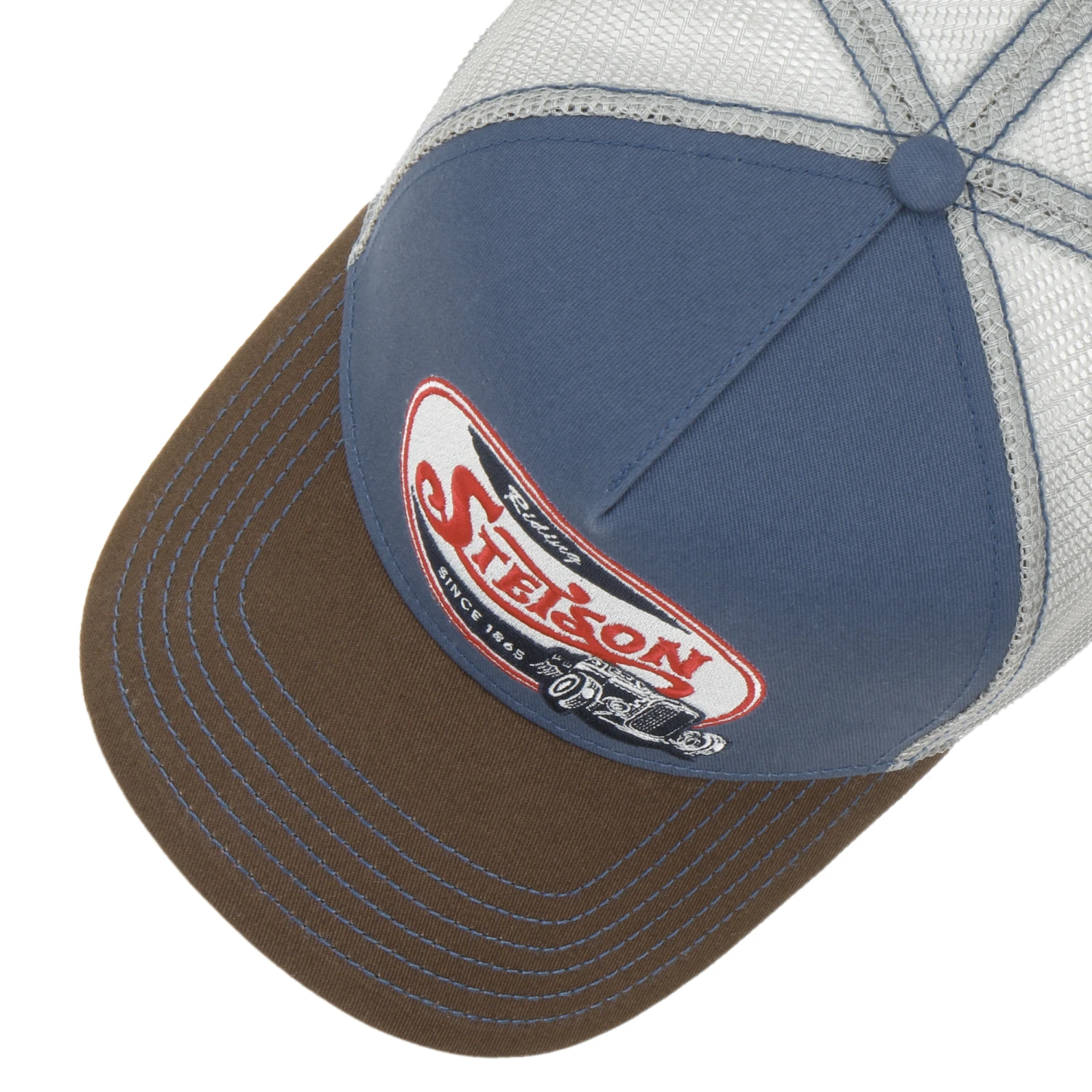 Riding Hot Rod Trucker Cap By Stetson 1 Riding Hot Rod Trucker Cap By Stetson