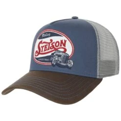 Riding Hot Rod Trucker Cap By Stetson 9 Riding Hot Rod Trucker Cap By Stetson -Hut Shopping Riding Hot Rod Trucker Cap by Stetson braun blau.63651 rf228