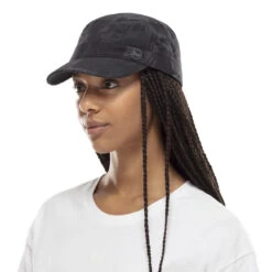 Rinmann Black Military Cap By BUFF 10 Rinmann Black Military Cap By BUFF -Hut Shopping Rinmann Black Military Cap by BUFF.58577 7