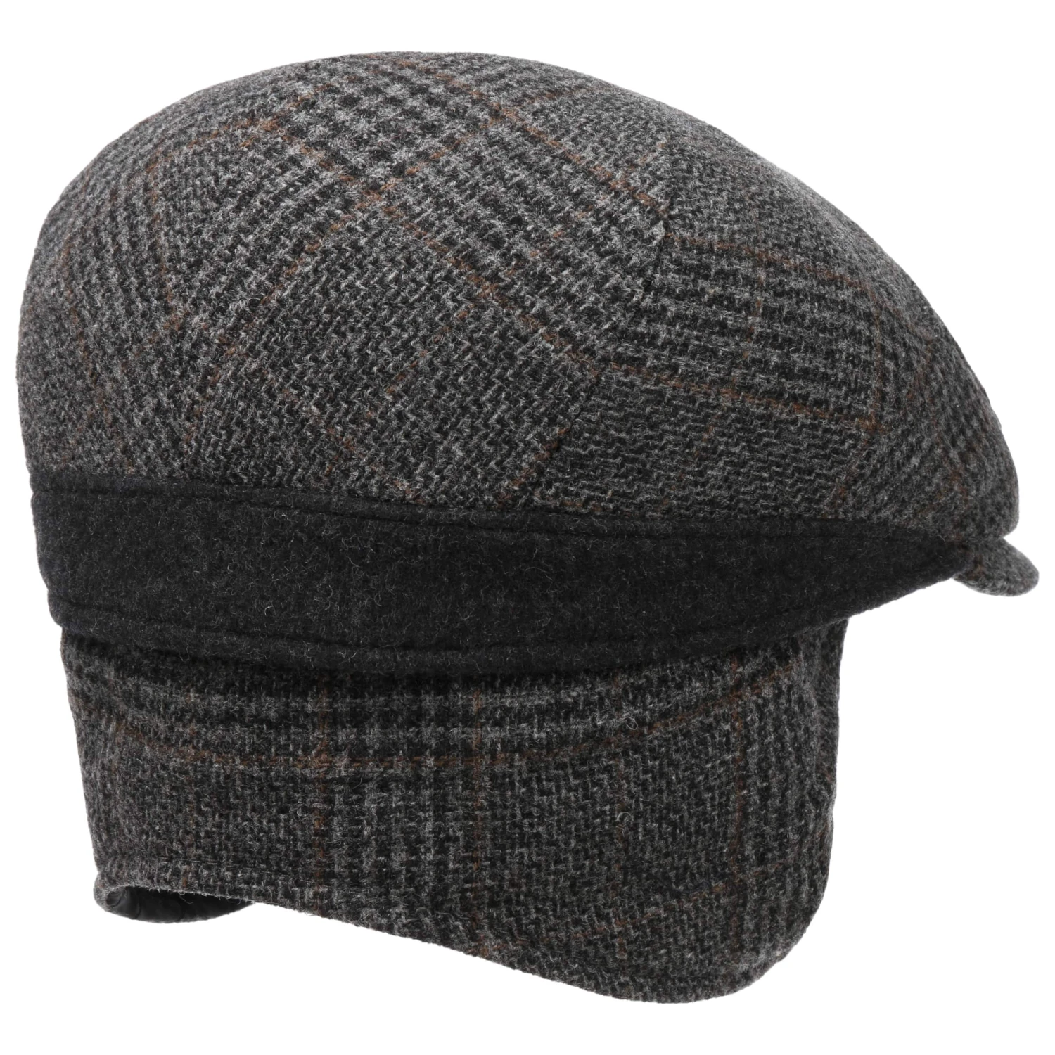 Risco Check Flatcap Mit Ohrenklappen By Bugatti 3 Risco Check Flatcap Mit Ohrenklappen By Bugatti – Bild 3