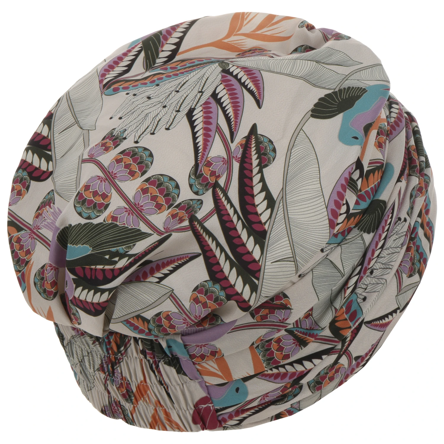 Sapphire Rainforest Turban By Christine Headwear 2 Sapphire Rainforest Turban By Christine Headwear – Bild 2