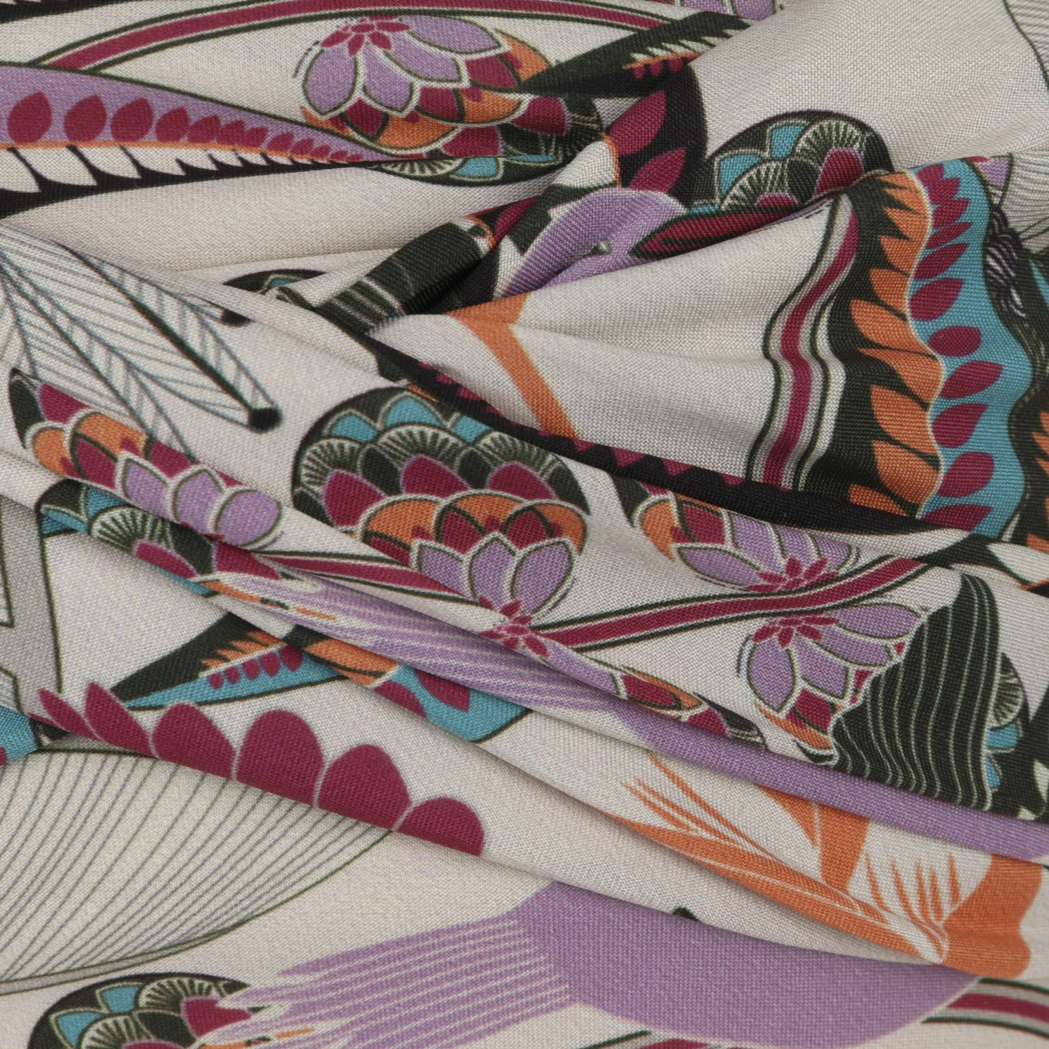 Sapphire Rainforest Turban By Christine Headwear 4 Sapphire Rainforest Turban By Christine Headwear – Bild 4