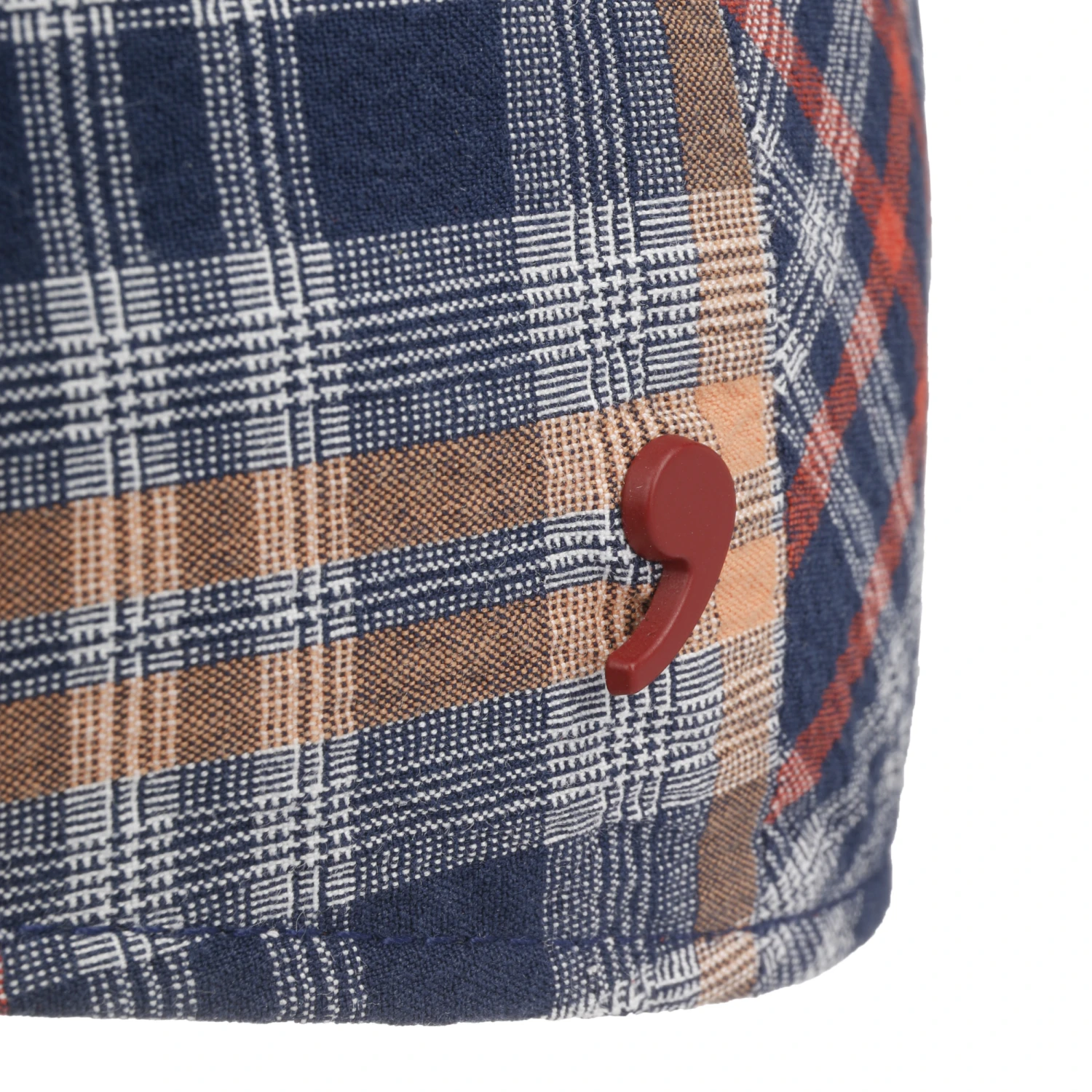 Seersucker Check Flatcap By Alfonso D´Este 3 Seersucker Check Flatcap By Alfonso D´Este – Bild 3