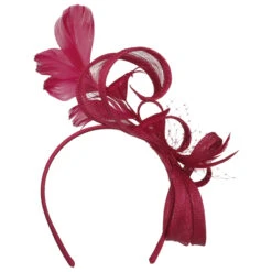 Sevana Fascinator By Seeberger 12 Sevana Fascinator By Seeberger -Hut Shopping Sevana Fascinator by Seeberger rot.61501 3rf3