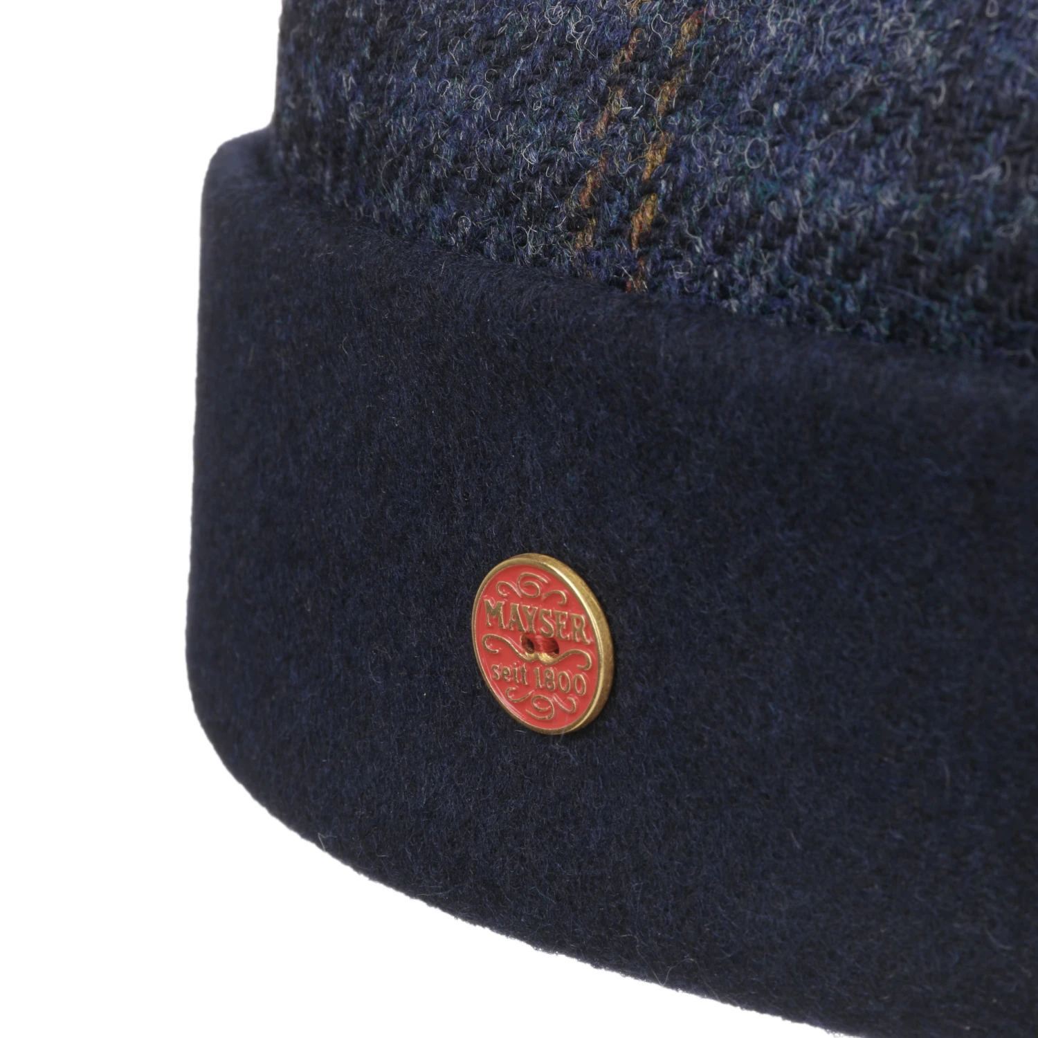 Shetland Check Dockermütze By Mayser 2 Shetland Check Dockermütze By Mayser – Bild 2