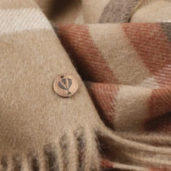 Signature Check Kaschmirschal By Fraas