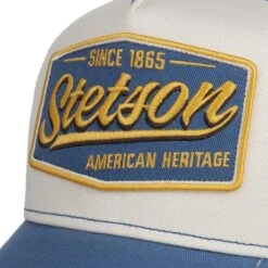 Since 1865 Vintage Trucker Cap By Stetson 8 Since 1865 Vintage Trucker Cap By Stetson -Hut Shopping Since 1865 Vintage Trucker Cap by Stetson blau.64160 4rf2