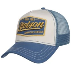 Since 1865 Vintage Trucker Cap By Stetson 9 Since 1865 Vintage Trucker Cap By Stetson -Hut Shopping Since 1865 Vintage Trucker Cap by Stetson blau.64160 rf2