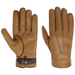 Soft Hirschleder Handschuhe By Caridei -Hut Shopping Soft Hirschleder Handschuhe by Caridei cognac.57984 rf12