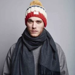 Soho Herringbone Business Schal By Barts