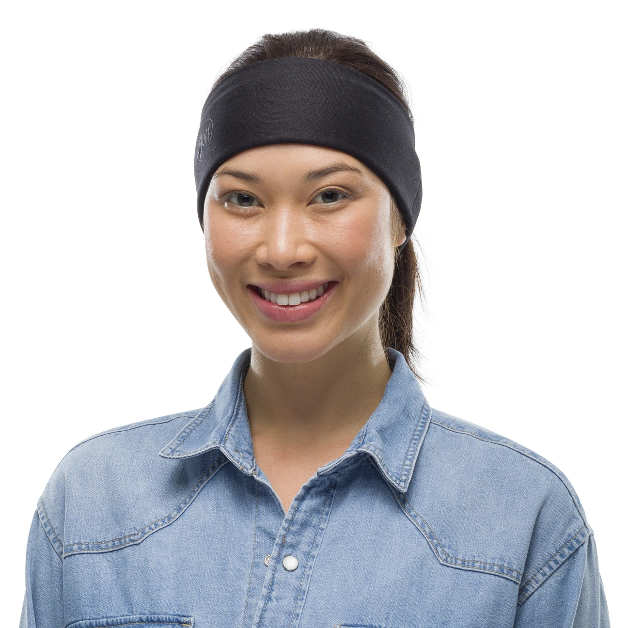 Solid Black Multifunktionstuch By BUFF 2 Solid Black Multifunktionstuch By BUFF – Bild 2