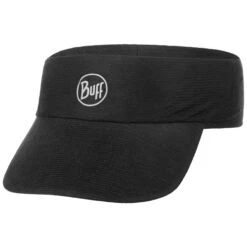 Solid Black Pack Run Visor By BUFF 9 Solid Black Pack Run Visor By BUFF -Hut Shopping Solid Black Pack Run Visor by BUFF schwarz.58571 rf4