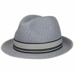 Striped Band Fedora Strohhut -Hut Shopping Striped Band Fedora Strohhut denim.65867 rf38