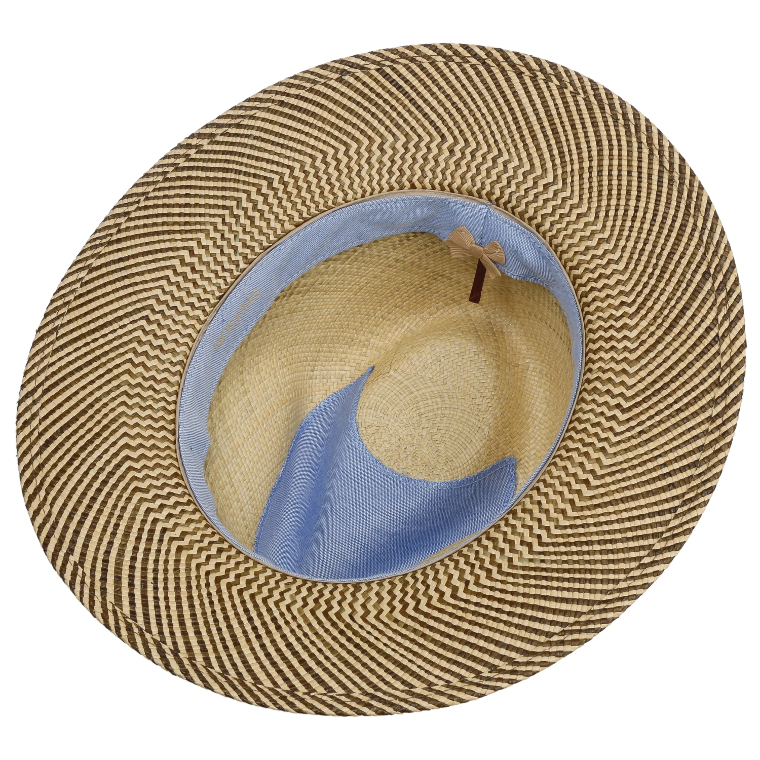 Striped Brim Panamahut By Stetson 2 Striped Brim Panamahut By Stetson – Bild 2