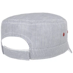 Stripes Cotton Army Kindercap By Lipodo -Hut Shopping Stripes Cotton Army Kindercap by Lipodo blau.58545 3rf2