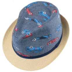 SuperCars Strohtrilby Kinderhut By Döll