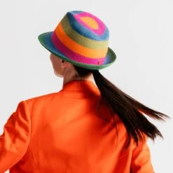 Svenja Stripes Trilby Hut By Mayser