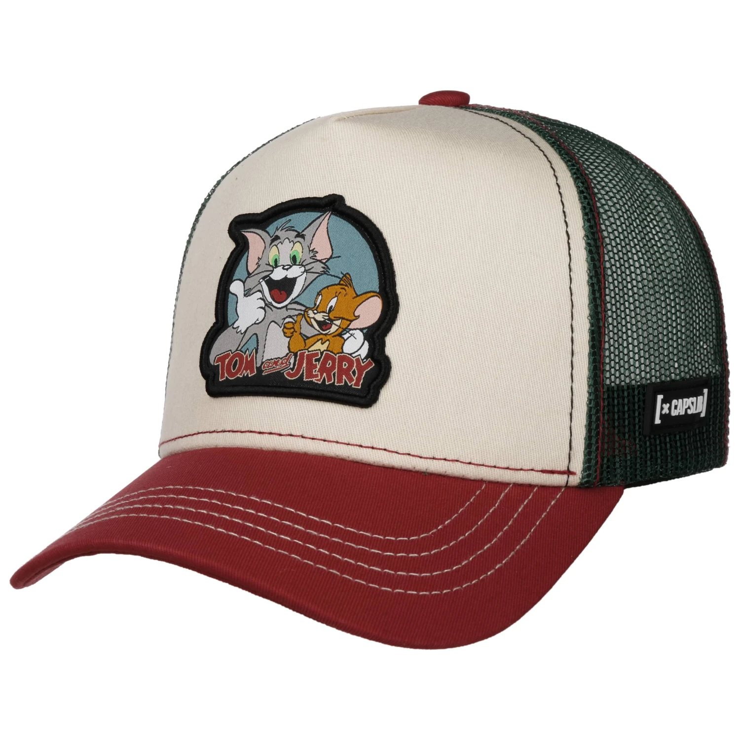 Tom & Jerry II Trucker Cap By Capslab 1 Tom & Jerry II Trucker Cap By Capslab