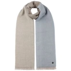 Tonder Wollschal By Fraas 5 Tonder Wollschal By Fraas -Hut Shopping Tonder Wollschal by Fraas beige blau.64384 rf212