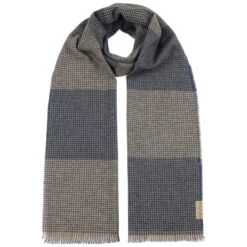 Tricolour Check Kaschmirschal By Fraas 6 Tricolour Check Kaschmirschal By Fraas -Hut Shopping Tricolour Check Kaschmirschal by Fraas blau beige.59956 rf222