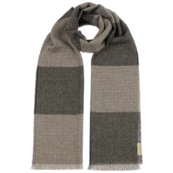 Tricolour Check Kaschmirschal By Fraas 7 Tricolour Check Kaschmirschal By Fraas -Hut Shopping Tricolour Check Kaschmirschal by Fraas braun beige.59956 rf231