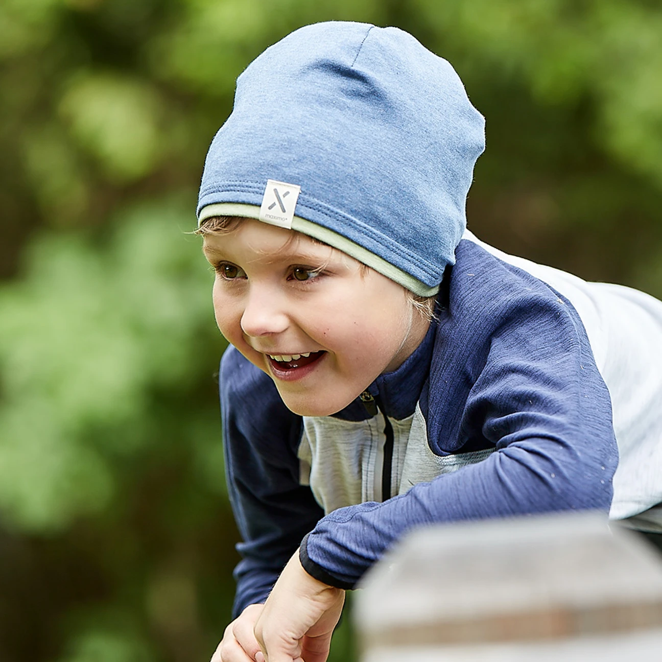 Twotone GOTS Kindermütze By Maximo 5 Twotone GOTS Kindermütze By Maximo – Bild 5