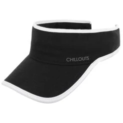 Twotone Visor By Chillouts 19 Twotone Visor By Chillouts -Hut Shopping Twotone Visor by Chillouts schwarz.65910 rf4