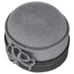 Twotone Walkmütze Mit Blume By Seeberger