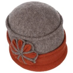 Twotone Walkmütze Mit Blume By Seeberger 12 Twotone Walkmütze Mit Blume By Seeberger -Hut Shopping Twotone Walkmuetze mit Blume by Seeberger terracotta.63299 1rf80