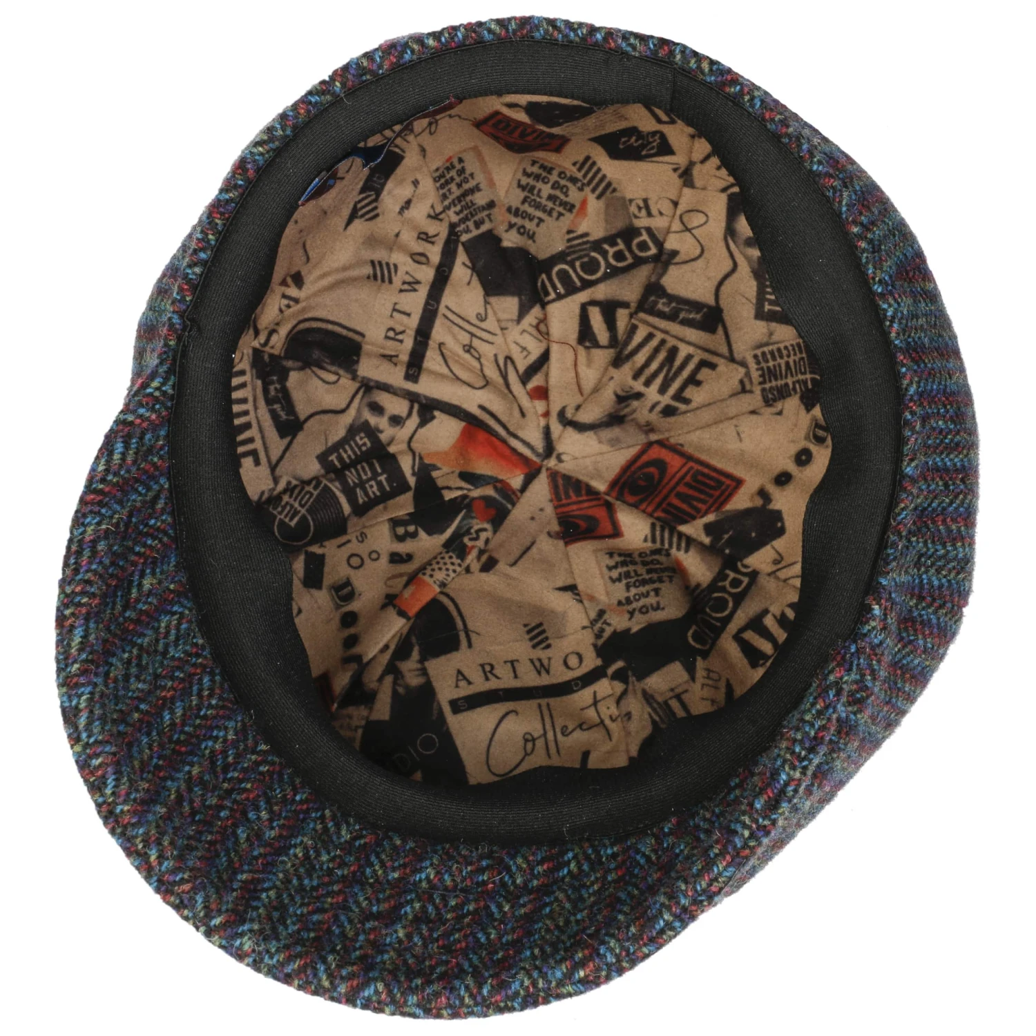 Vea Herringbone Ballonmütze By Alfonso DEste 2 Vea Herringbone Ballonmütze By Alfonso DEste – Bild 2