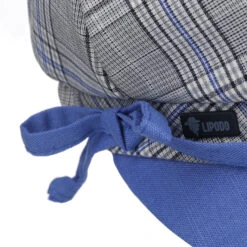 Velamie Check Ballonmütze By Lipodo 15 Velamie Check Ballonmütze By Lipodo -Hut Shopping Velamie Check Ballonmuetze by Lipodo grau blau.61668 4rf237