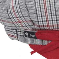 Velamie Check Ballonmütze By Lipodo 14 Velamie Check Ballonmütze By Lipodo -Hut Shopping Velamie Check Ballonmuetze by Lipodo grau rot.61668 4rf181