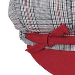 Velamie Check Ballonmütze By Lipodo 16 Velamie Check Ballonmütze By Lipodo -Hut Shopping Velamie Check Ballonmuetze by Lipodo grau rot.61668 5rf181