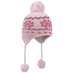 Velomia Girls Inkamütze -Hut Shopping Velomia Girls Inkamuetze rosa.64672 rf25