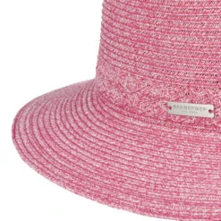 Venanzia Fedora Strohhut By Seeberger -Hut Shopping Venanzia Fedora Strohhut by Seeberger fuchsia.61481 4rf84