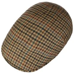 Ventova Check Flatcap By Borsalino