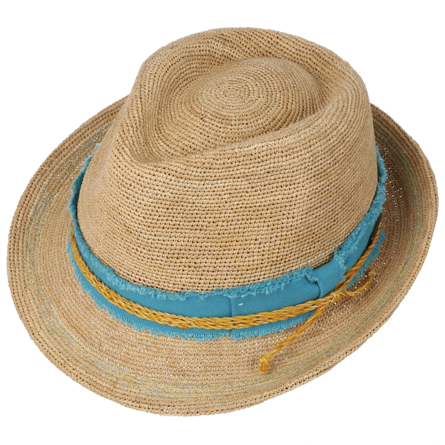 Vetalio Crochet Trilby Strohhut By Stetson 1 Vetalio Crochet Trilby Strohhut By Stetson