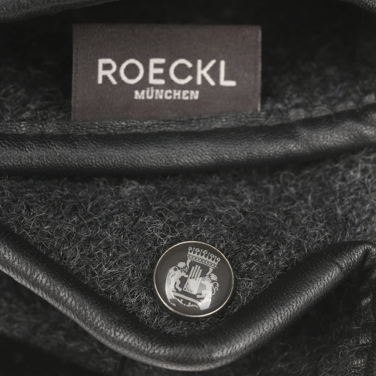 Walkhandschuhe Mit Lederpaspel By Roeckl 5 Walkhandschuhe Mit Lederpaspel By Roeckl – Bild 5