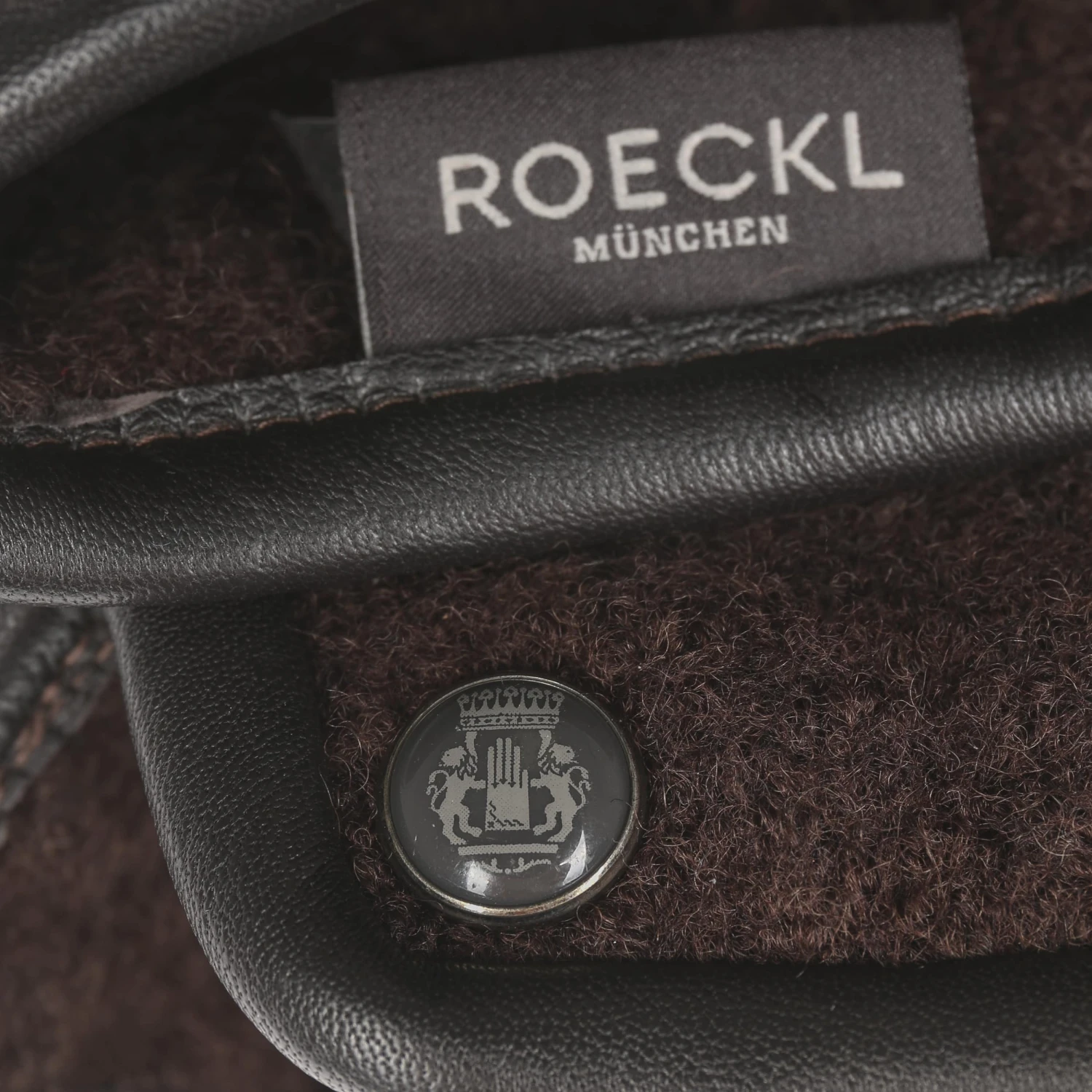 Walkhandschuhe Mit Lederpaspel By Roeckl 3 Walkhandschuhe Mit Lederpaspel By Roeckl – Bild 3