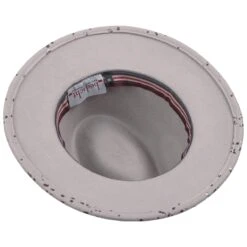 Wollfilzhut Mit Leo-Band By Bedacht -Hut Shopping Wollfilzhut mit Leo Band by bedacht hellgrau.54617 2rf28