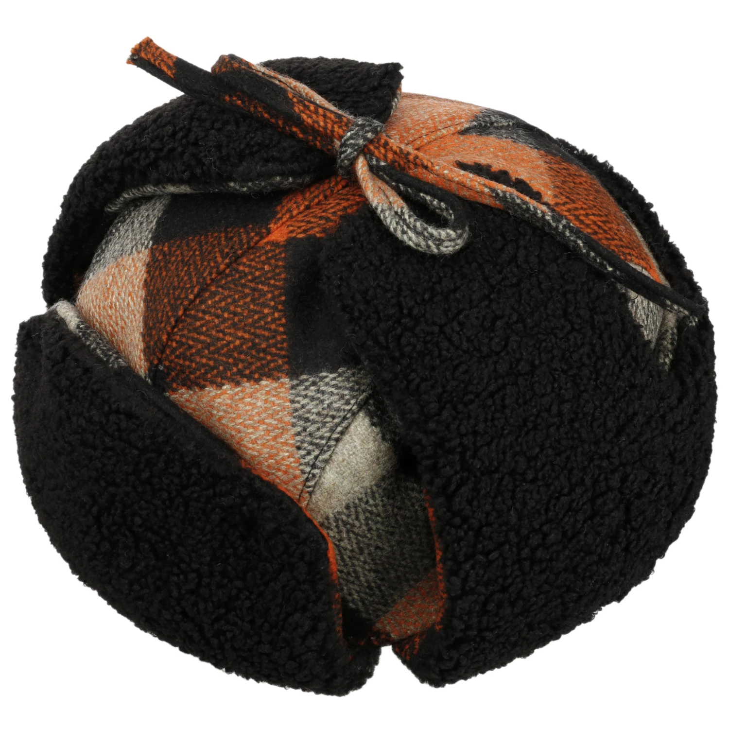 Wool Check Lapeer Fliegermütze By Stetson 1 Wool Check Lapeer Fliegermütze By Stetson