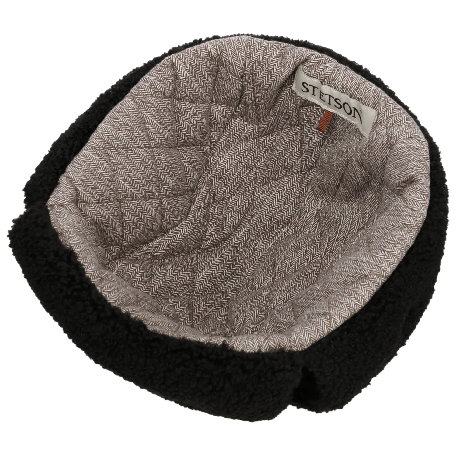 Wool Check Lapeer Fliegermütze By Stetson 2 Wool Check Lapeer Fliegermütze By Stetson – Bild 2