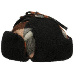 Wool Check Lapeer Fliegermütze By Stetson 13 Wool Check Lapeer Fliegermütze By Stetson -Hut Shopping Wool Check Lapeer Fliegermuetze by Stetson schwarz orange.62703 7rf193