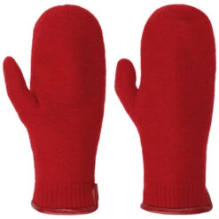 Woolmark Fäustlinge By McBURN 14 Woolmark Fäustlinge By McBURN -Hut Shopping Woolmark Faeustlinge by McBURN rot.59986 rf3