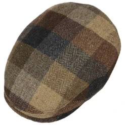 Zachery Virgin Wool Flatcap By Lierys